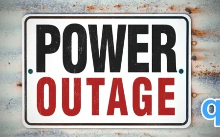 Power Outage Plunges Downtown Belleville into Darkness