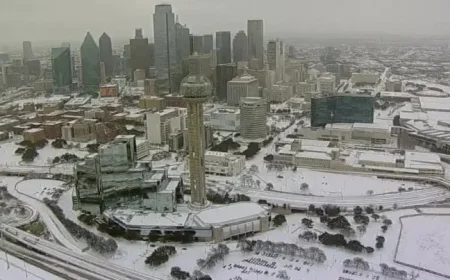 Winter Storm Hits North Texas: Road Conditions, Power Outages, School Closures