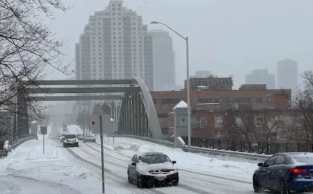 Winter Storm Triggers Over 50 Crashes in Southwestern Ontario