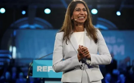 Suella Braverman, Ex-Tory Home Secretary, Joins Reform Party