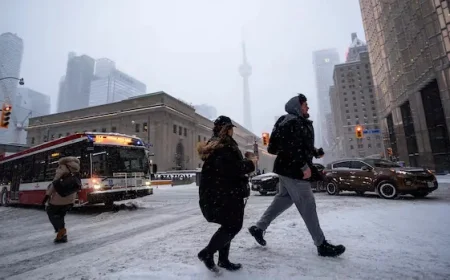 GTA Roads Hampered by Hundreds of Crashes, Schools Shut Amid Storm Cleanup