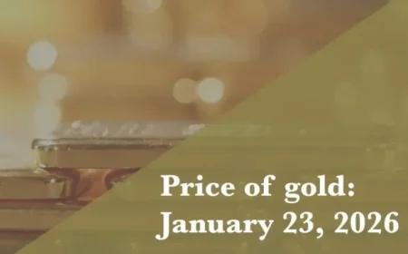 Gold Prices Updated: January 23, 2026