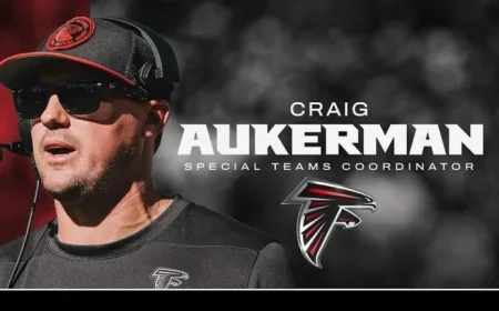 Falcons Appoint Craig Aukerman as Special Teams Coordinator