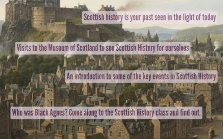 Scottish History Explored at Royston Wardieburn Centre Tomorrow