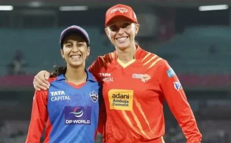 Gujarat Giants Battle In-Form Delhi Capitals in Crucial Clash
