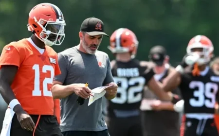 Browns’ Stefanski Unveils Sanders’ Extensive Plan and Work Details