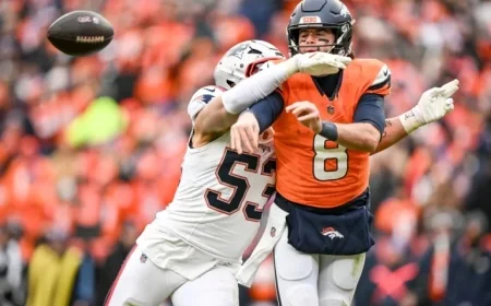 Bo Nix Leads Broncos to Dominate Patriots in AFC Championship.