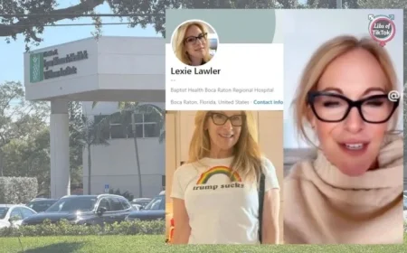 Boca Raton Nurse Dismissed for Graphic TikTok About Karoline Leavitt