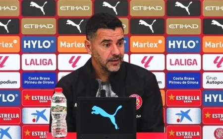 Míchel Urges Girona’s Best Performance Against Getafe at Montilivi