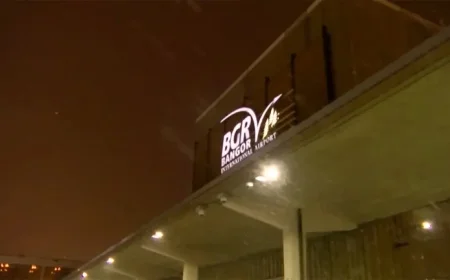 Maine Business Jet Crash Amid Winter Storm Presumes All Dead