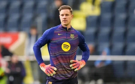 Girona Registers Ter Stegen in La Liga Officially