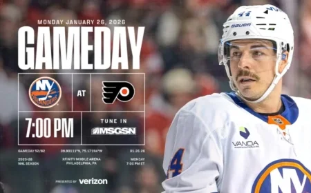 Islanders Face Flyers: Game Preview