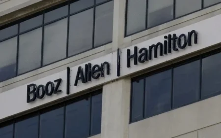 Treasury Cancels $21M Booz Allen Contracts Over Trump Tax Return Leak