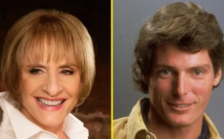 Christopher Reeve (Superman) Assists Patti LuPone in Cross-Country Flight