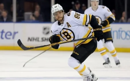 David Pastrnak Hits 900 Career Points, Joins Elite Bruins List