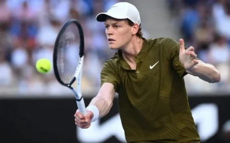 Sinner Faces Shelton in 2026 Australian Open Quarterfinals
