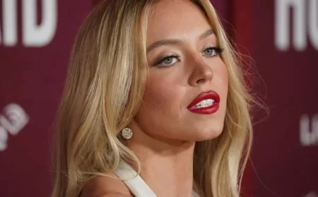 Sydney Sweeney Hangs Bras on Hollywood Sign Without Permission