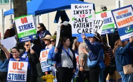 31,000 Kaiser Permanente Healthcare Workers Strike in California and Hawaii