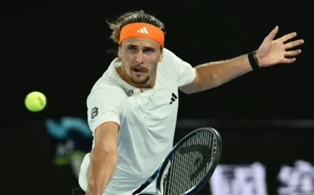Zverev Secures Third Consecutive Australian Open Semifinal Spot