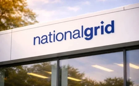 National Grid Shares Rise as North Sea Wind Boosts Demand