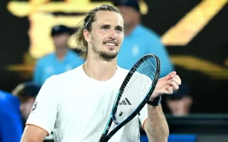 Zverev Advances to Australian Open Semifinals