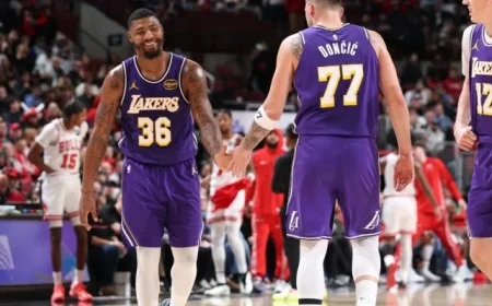 LeBron James, Luka Dončić Shine in Lakers’ Victory Over Bulls