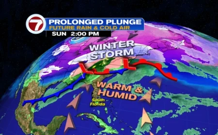 Near-Record Heat Precedes Extended, Severe Cold Snap