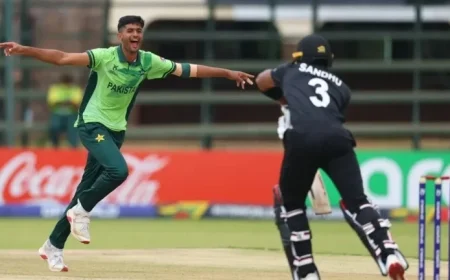 Pakistan Crushes New Zealand in U19 World Cup with Subhan and Raza’s Help
