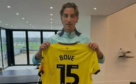 Over a Year After Setback, Bove Joins New Club Following Eriksen’s Advice