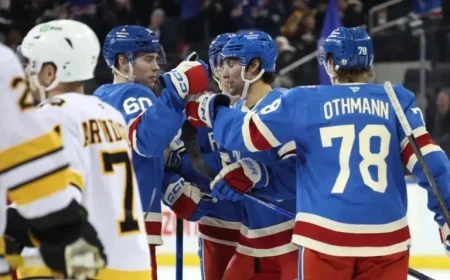 Rangers Secure OT Victory Against Bruins Amid Impending Fire Sale