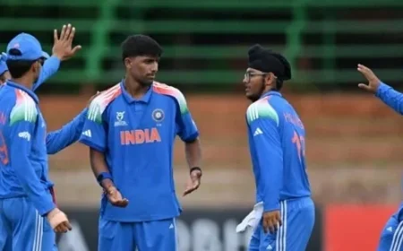 Leeroy Chiwaula and Kian Blignaut Challenge India in U19 World Cup 2026