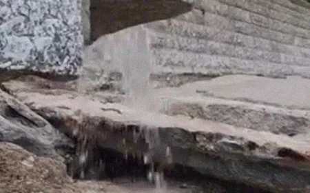 Storm Ingrid Devastates Porthpean Beach