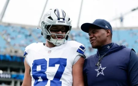 Cowboys TE Coach Lunda Wells to Interview for Steelers OC Position