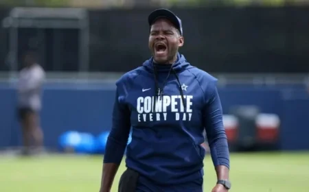 Cowboys’ Lunda Wells Leads East-West Shrine Game as TE Coach