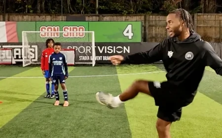 Raheem Sterling Mentors Chelsea’s Rising Stars During Team Exile