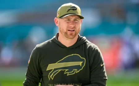Reports: Bills Elevate OC Joe Brady to Head Coach