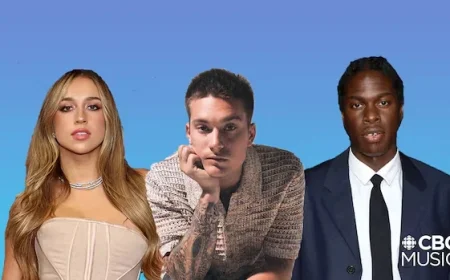 Tate McRae, Justin Bieber Dominate 2026 Juno Award Nominations