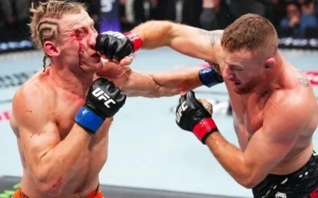 Matt Brown Criticizes Gaethje vs. Pimblett ‘Slugfest’ at UFC 324