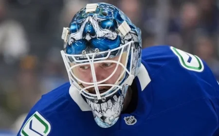 Thatcher Demko Faces Season-Ending Hip Surgery with Canucks