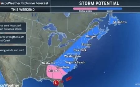 Charlotte Braces for Weekend Cold Snap and Potential Snowfall