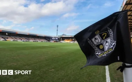Storm Chandra Forces Postponement of EFL Matches at Port Vale, Cheltenham, Barrow