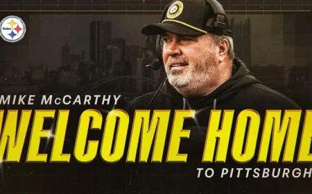 Steelers Appoint McCarthy as 17th Head Coach in Franchise History