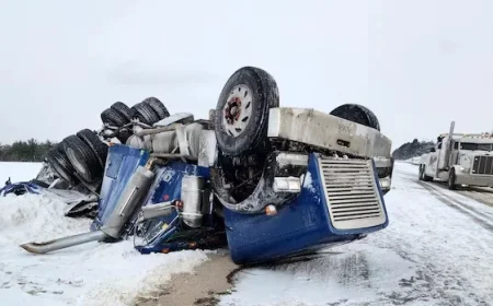 Snow Squalls Hammer Kingston-Belleville, Close Sections of Highway 401
