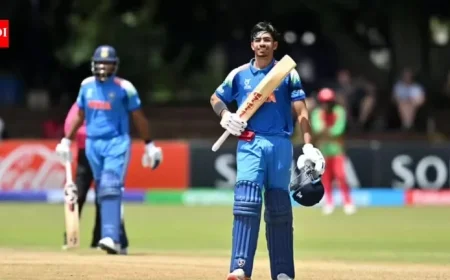U-19 World Cup: Malhotra, Sooryavanshi Lead India to Victory Over Zimbabwe