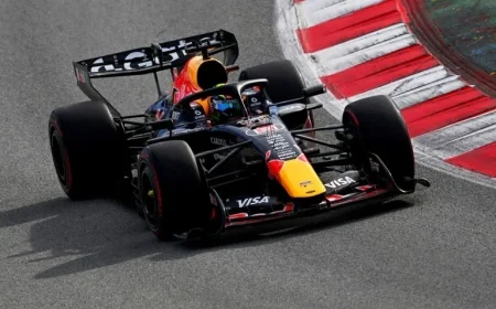 Isack Hadjar Crash Leaves Red Bull Uncertain on Third F1 Test Day