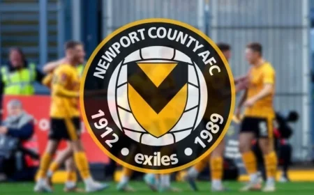 10-Man Newport Suffers Heavy Defeat to Accrington