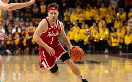 Nebraska Huskers Face Top-Five Clash in Michigan Matchup