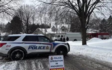 Four Charged as Bomb-Making Chemicals Discovered in Northwest London, Ontario Home