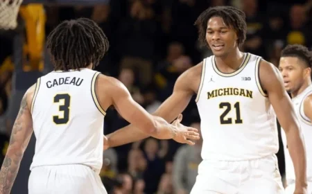 Undefeated Nebraska Faces Wolverines at Crisler Center