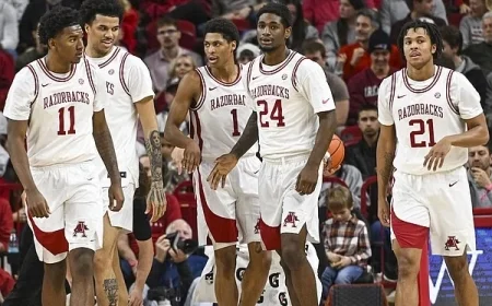 Arkansas Basketball Seeks Consistency in Road Clash Against Oklahoma
